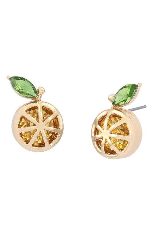 Betsey Johnson Betsey Johnson Lemon Stud Earrings