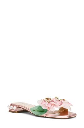 Betsey Johnson Betsey Johnson Rosia Beaded Flower Sandal