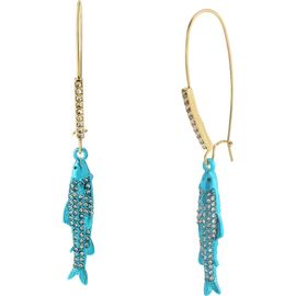 Betsey Johnson Betsey Johnson Sardine Drop Earrings