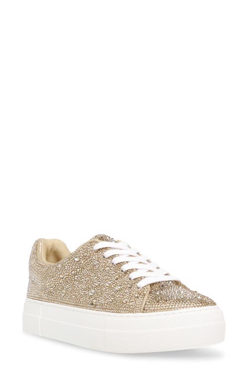 Betsey Johnson Betsey Johnson Sidny Crystal Pavé Platform Sneaker
