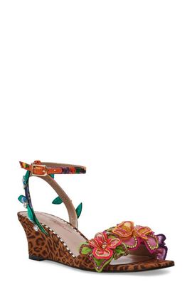 Betsey Johnson Betsey Johnson Spenser Ankle Strap Wedge Sandal