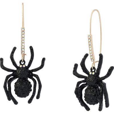 Betsey Johnson Betsey Johnson Spider Drop Earrings