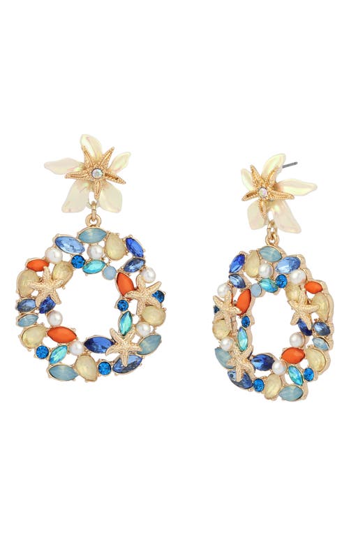 Betsey Johnson Betsey Johnson Starfish Doorknocker Earrings