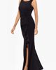 Betsy & Adam Betsy & Adam Ruffle Bow Gown - 1