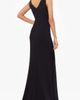 Betsy & Adam Betsy & Adam Ruffle Bow Gown - 2