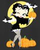 Betty Boop Women's Betty Boop Halloween Pumpkins T-Shirt - 2