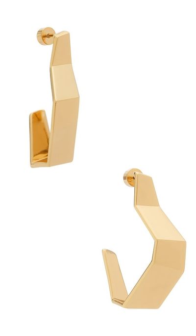 Bevza Bevza Broken Shape Earrings
