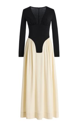 BEVZA - Black Mermaid Maxi Dress BEVZA - Black Mermaid Maxi Dress