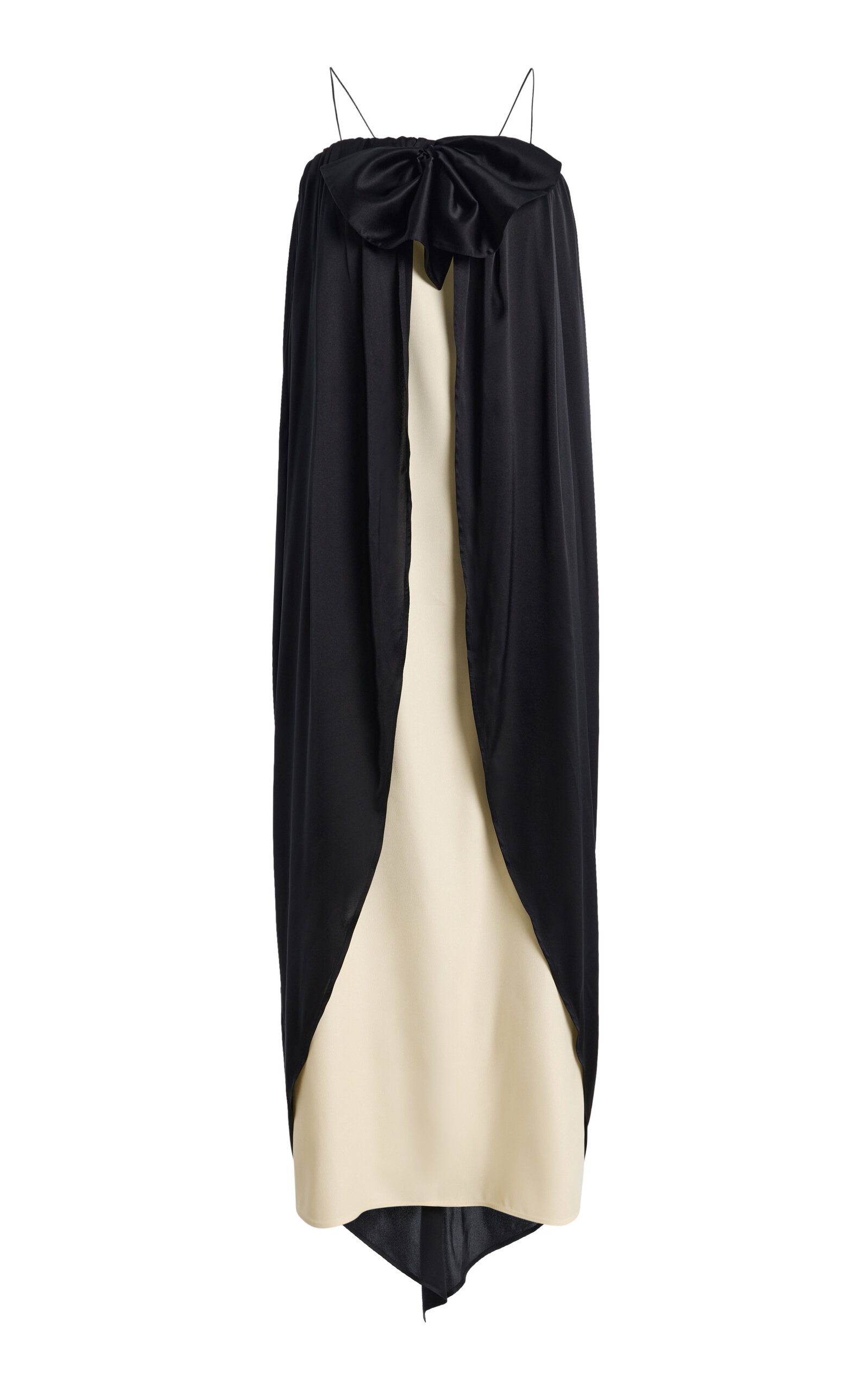 BEVZA BEVZA Exclusive Lada Silk Midi Dress