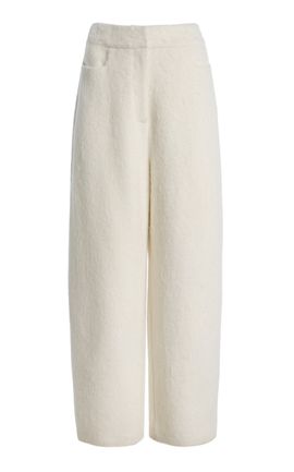 BEVZA BEVZA Textured WoolBlend Trousers
