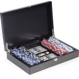 Bey-Berk Bey-Berk 200-Chip Poker Set & Storage Case