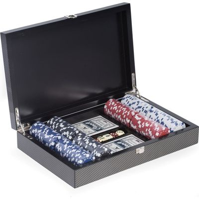 Bey-Berk Bey-Berk 200-Chip Poker Set & Storage Case