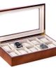 Bey-Berk Bey-Berk Cherry Wood Harvey Watch Case  - 1