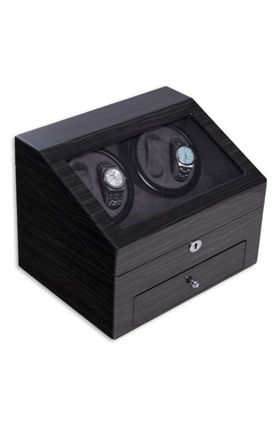 Bey-Berk Bey-Berk Daytona 4-Watch Winder & Case