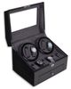 Bey-Berk Bey-Berk Daytona 4-Watch Winder & Case - 4