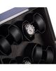 Bey-Berk Bey-Berk Louis Ash 8-Watch Winder & Case - 3