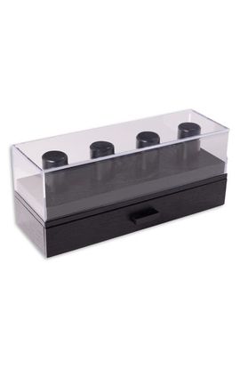 Bey-Berk Bey-Berk Wood & Acrylic Watch Case