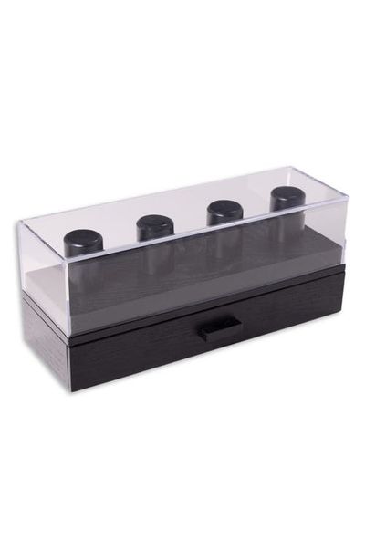 Bey-Berk Bey-Berk Wood & Acrylic Watch Case