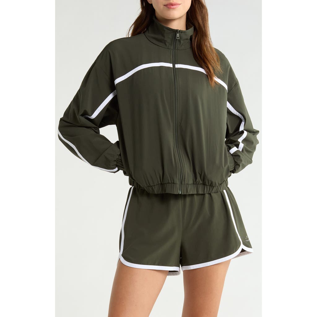 Beyond Yoga Beyond Yoga Go Retro Track Jacket
