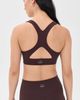 Beyond Yoga Beyond Yoga In The Zone Scoopneck Bra Cocoa Plum - 3