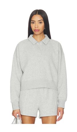Beyond Yoga Beyond Yoga Luxefleece Collared Sweatshirt