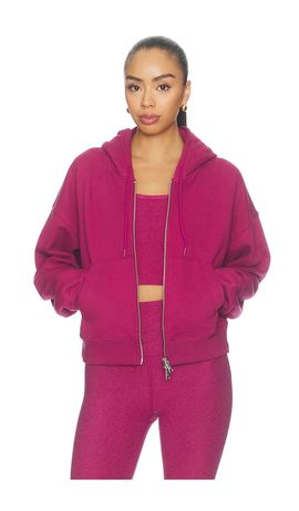 Beyond Yoga Beyond Yoga Luxefleece Hooded Full-zip Jacket