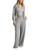 Beyond Yoga Beyond Yoga Rest Day Waffle Wide Leg Pants - 2