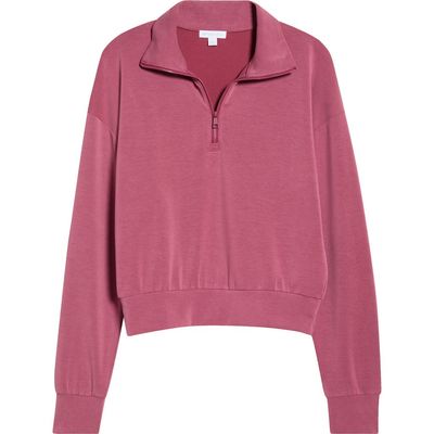 Beyond Yoga Beyond Yoga Sandwash Half Zip Pullover