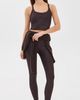 Beyond Yoga Beyond Yoga Softmark On The Up Cropped Tank Cocoa Plum Leopard - 5