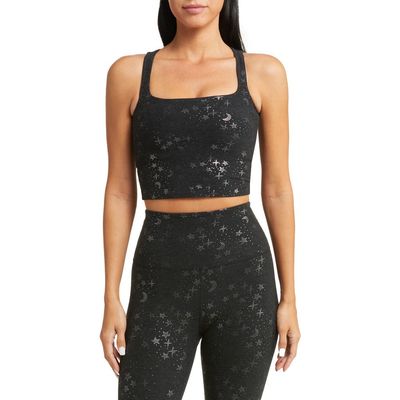 Beyond Yoga Beyond Yoga SoftShine Square Neck Crop Tank