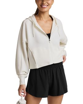 Beyond Yoga Beyond Yoga Softspring Full Zip Hooded Jacket