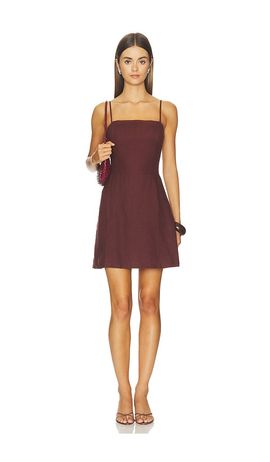 Beyond Yoga Beyond Yoga Softwash Linen Seaside Mini Dress