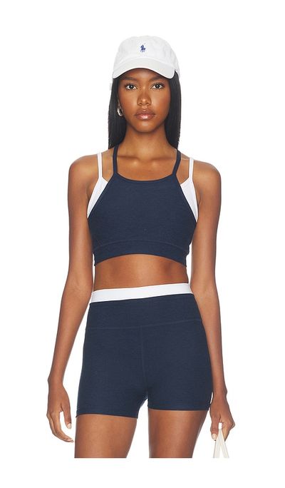 Beyond Yoga Beyond Yoga Space Dye Layered Long Line Bra