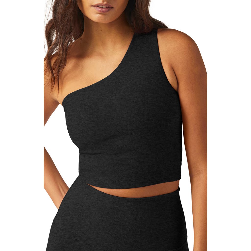 Beyond Yoga Beyond Yoga Space Dye One Up Asymmetric Crop Tank Top