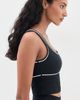 Beyond Yoga Beyond Yoga Spacedye Dynamic Crop Tank Darkest Night - 5