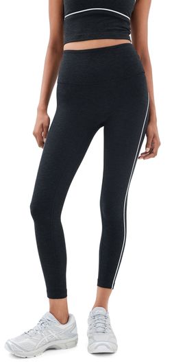 Beyond Yoga Beyond Yoga Spacedye Dynamic High Waisted Leggings Darkest Night