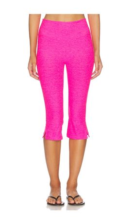Beyond Yoga Beyond Yoga Spacedye Midi Rise Slit Pedal Pusher Pants