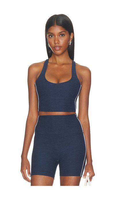 Beyond Yoga Beyond Yoga Spacedye Racerback Contrast Piping Tank Top