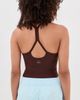 Beyond Yoga Beyond Yoga Spacedye Slim Racerback Cropped Tank Iced Mocha Heather - 3