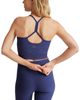 Beyond Yoga Beyond Yoga Spacedye Slim Racerback Cropped Tank in Eternal Blue Heather - 3