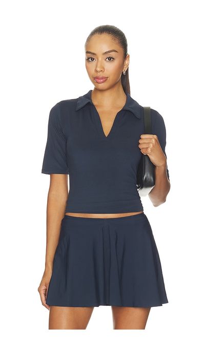 Beyond Yoga Beyond Yoga Sport Active V-neck Polo Top