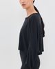 Beyond Yoga Beyond Yoga Studio Luxe Cropped Long Sleeve Tee Black - 4