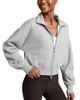 Beyond Yoga Beyond Yoga Two Way Zip Cropped Jacket - 1