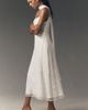 BHLDN 3D Deco Lace Slip Dress with Scarf - 4