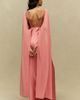 BHLDN Brigid Chiffon Cape Maxi Dress - 3