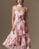 BHLDN Bustier Tiered Maxi Dress - 1
