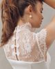 BHLDN Cap-Sleeve Lace Stretch Satin Maxi Dress - 4