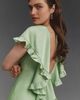 BHLDN Caped Satin Maxi Dress - 2