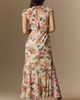 BHLDN Chiffon Cap-Sleeve Midi Dress - 3