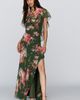 BHLDN Chiffon Caped Maxi Dress - 1